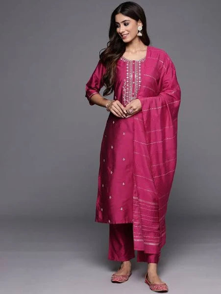 suit with dupatta