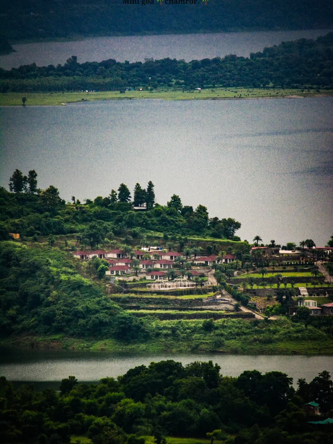 Mini Goa lake view in the Shivalik foothills